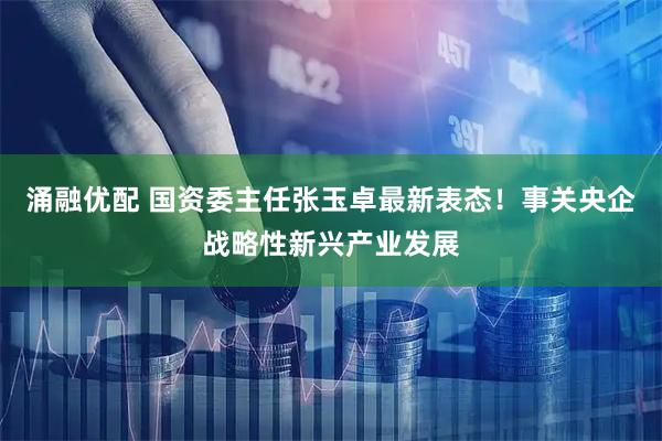 涌融优配 国资委主任张玉卓最新表态！事关央企战略性新兴产业发展